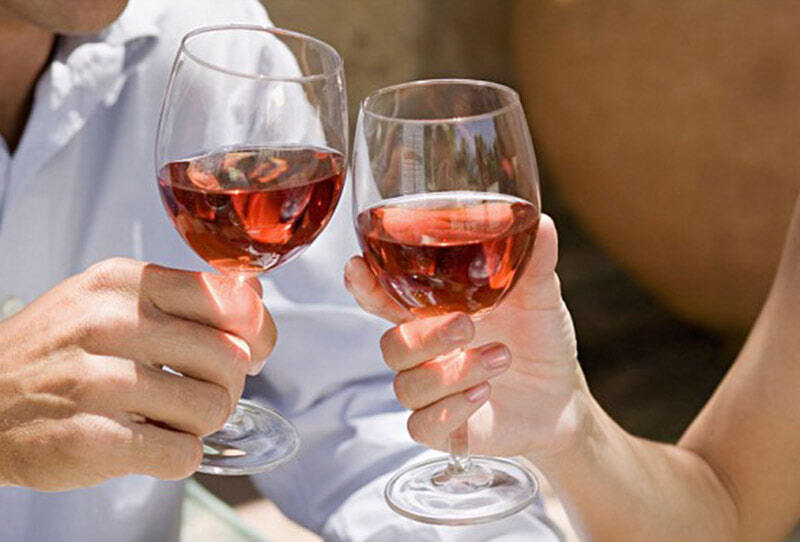 MENSAJE EN UNA BOTELLA® «El primer christmas que se bebe. Feliz navidad!» Edición ROSÉ